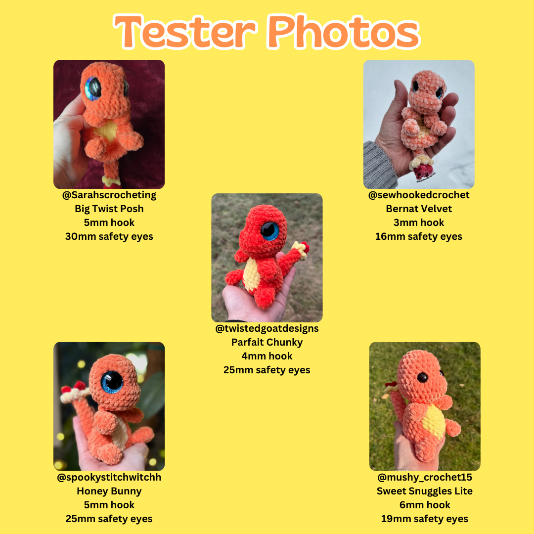 Phoenix the Fire Dragon (PDF Pattern)
