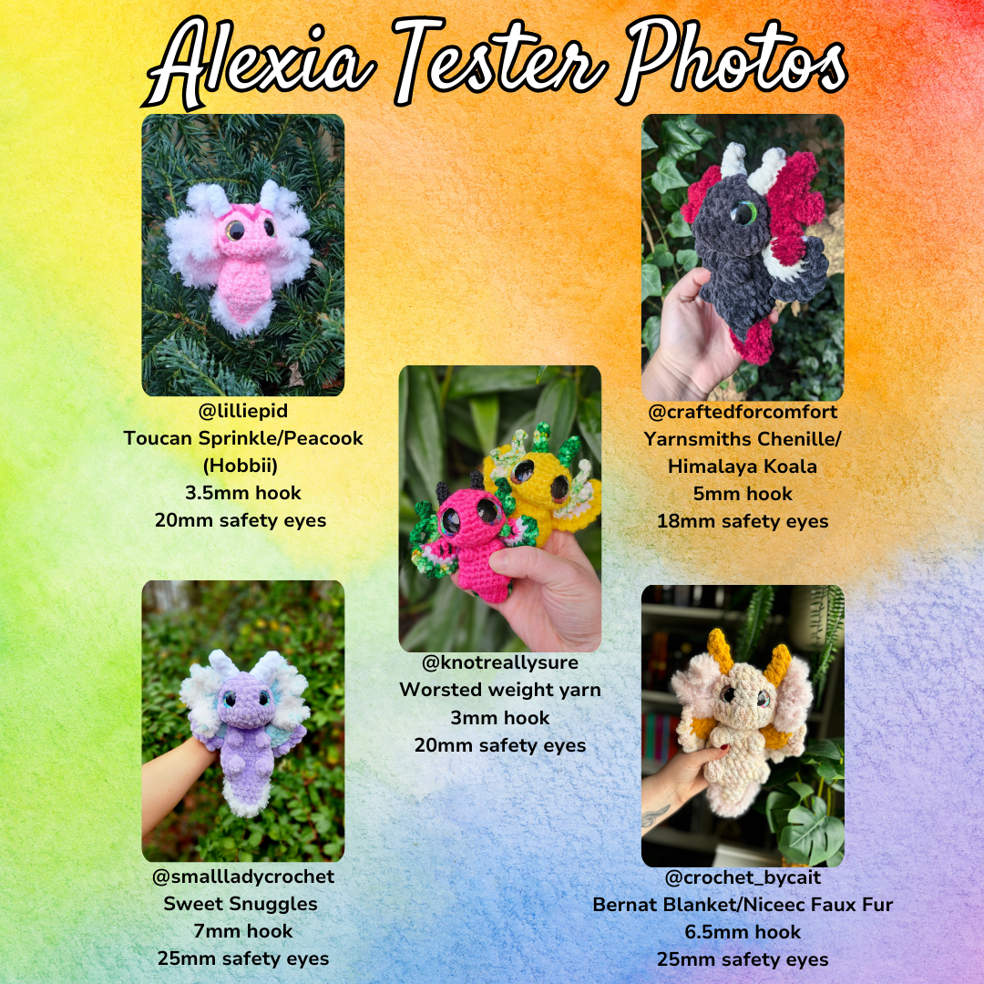 3-in-1 Mini Dragon Series (PDF Pattern Bundle)