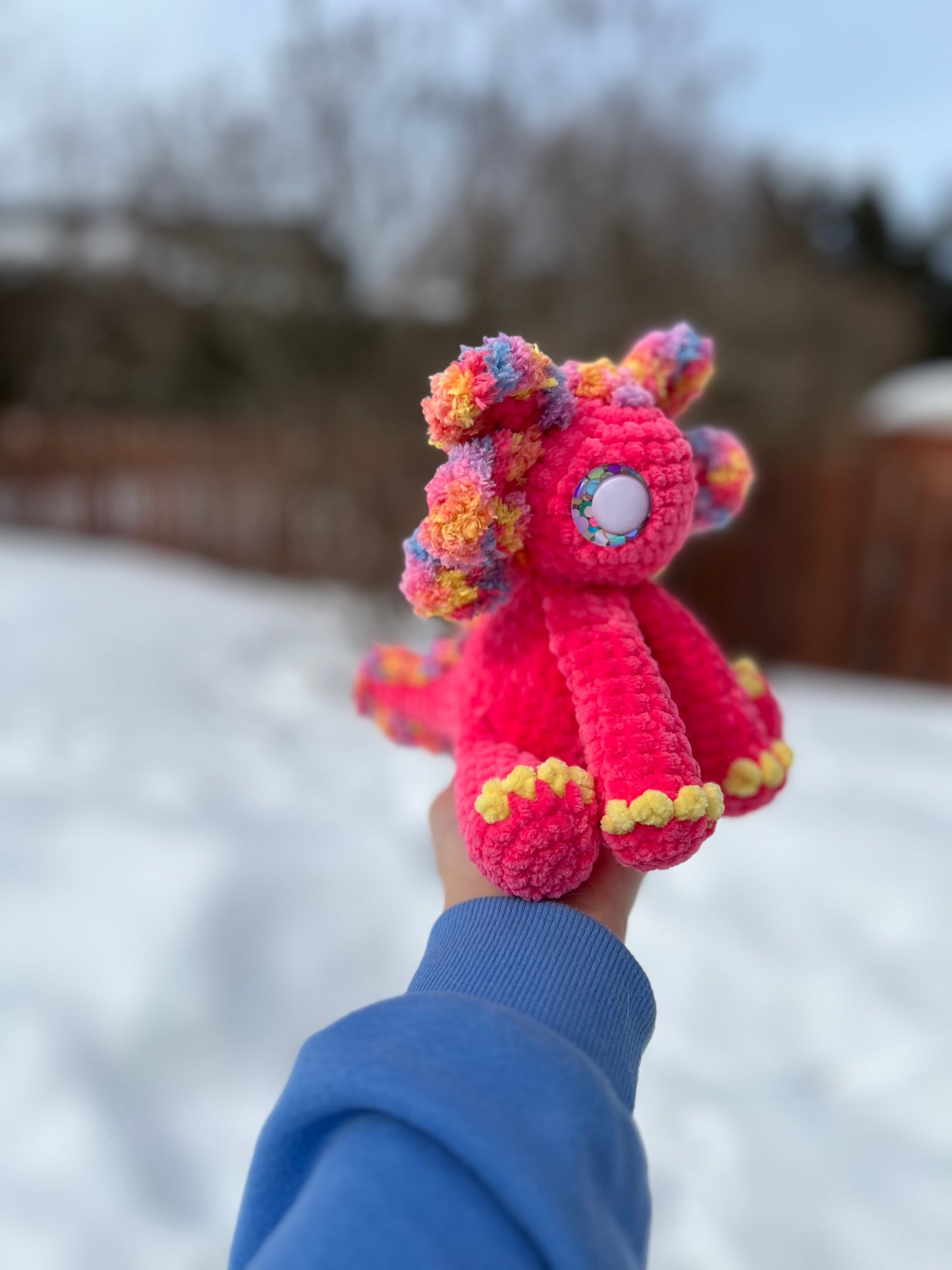 Allie the Axolotl (PDF Pattern)