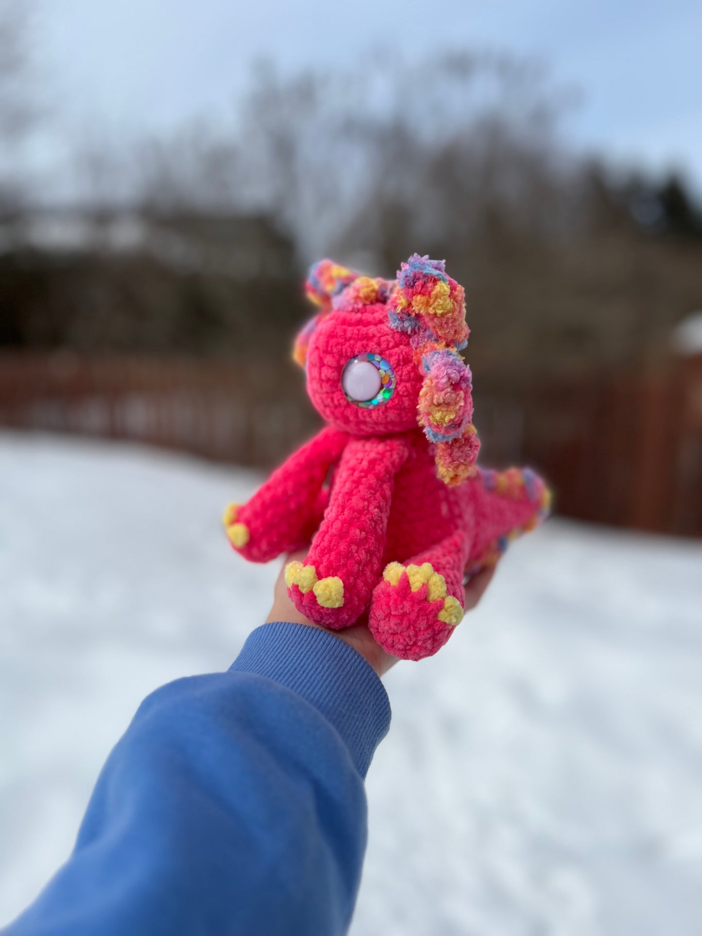 Allie the Axolotl (PDF Pattern)