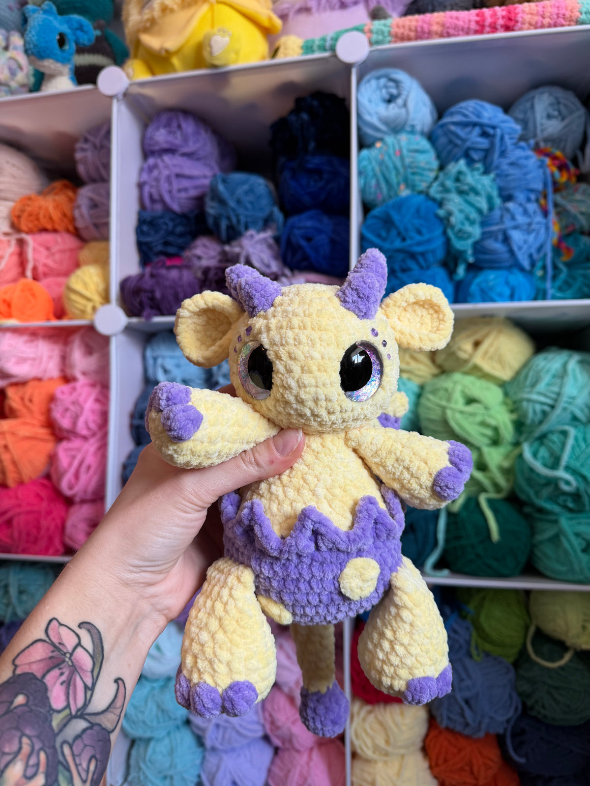 Shelly the Egg Dragon (PDF Pattern)
