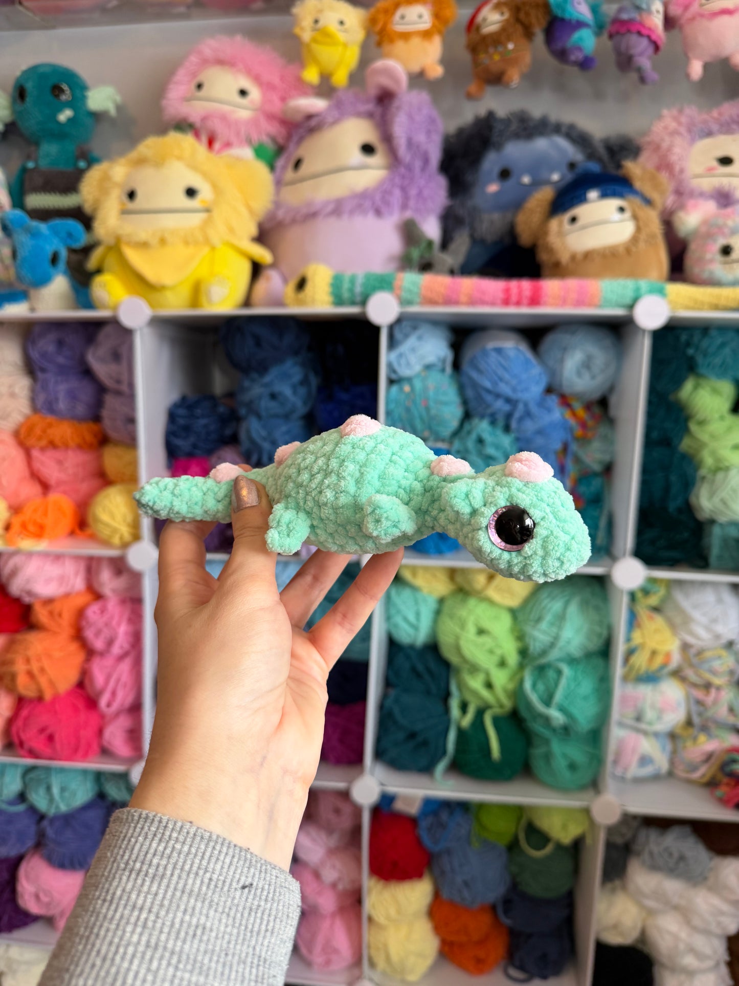 Lumi the Teeny Loch Ness Monster (PDF Pattern)