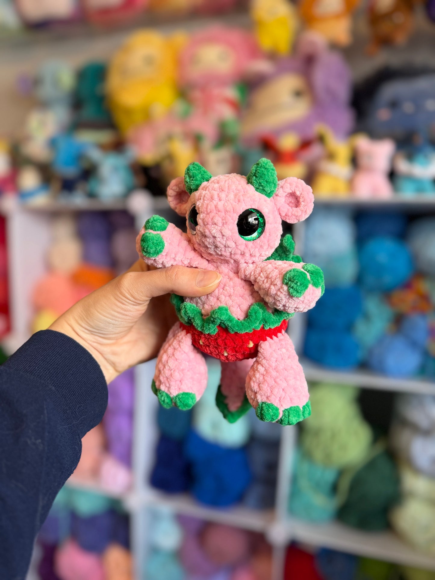 Eggatha the Mini Egg Dragon (PDF Pattern)