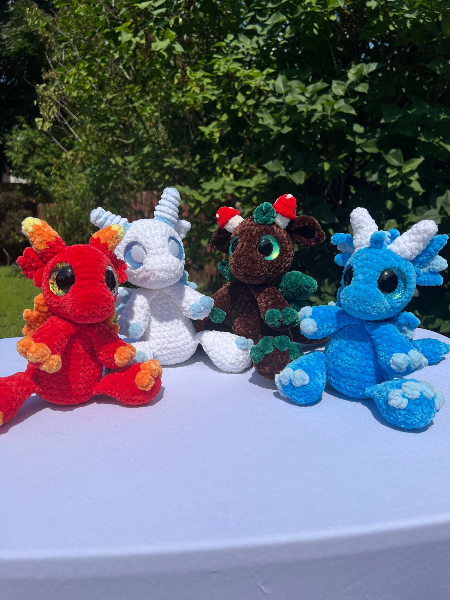 Elemental Dragons (PDF Pattern Bundle)
