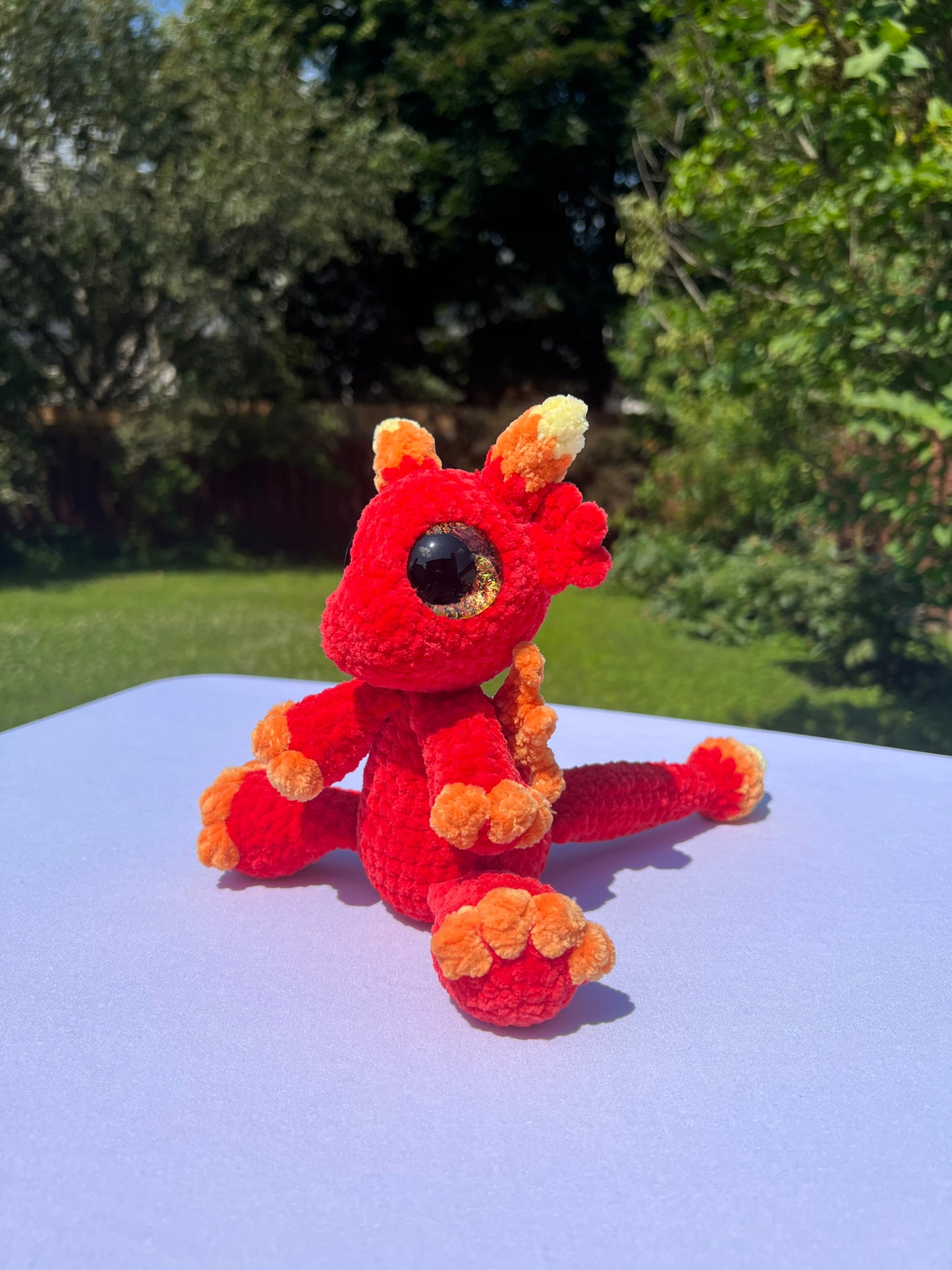 Ember the Fire Dragon (PDF Pattern)