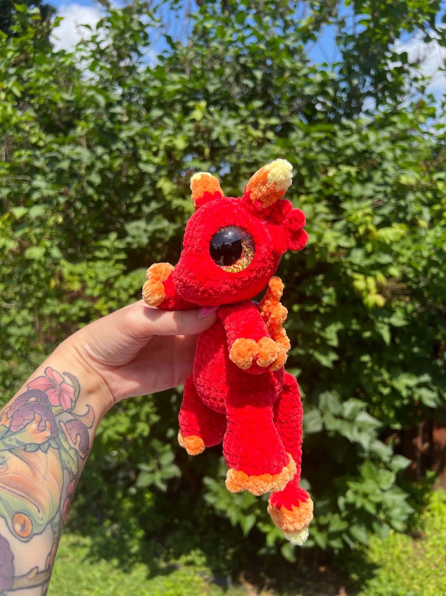 Ember the Fire Dragon (PDF Pattern)