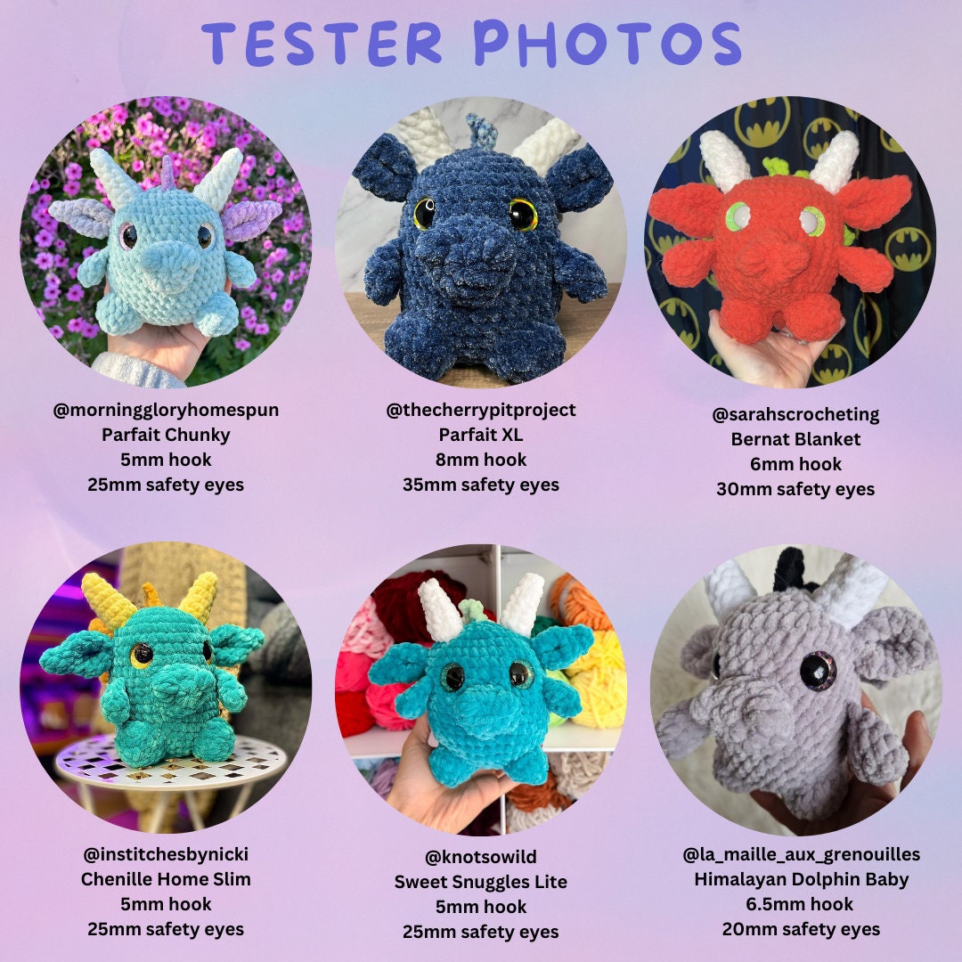 Chubby Buddies Combo Pack (PDF Pattern Bundle)