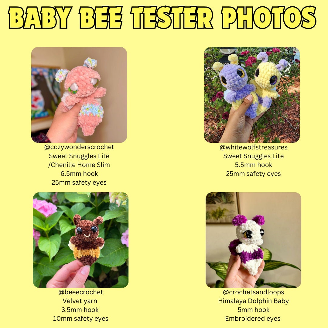 The Bumble Bunch Snugglers 3-in-1 Pattern Bundle