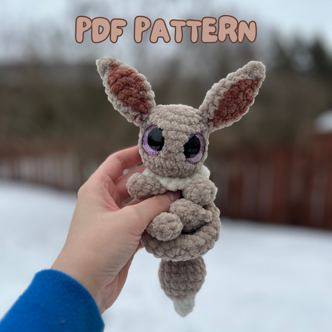 Everly the Evolving Fox (PDF Pattern)