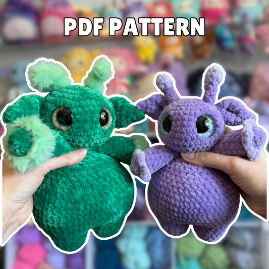 Galaxy the Chubby Alien (PDF Pattern)