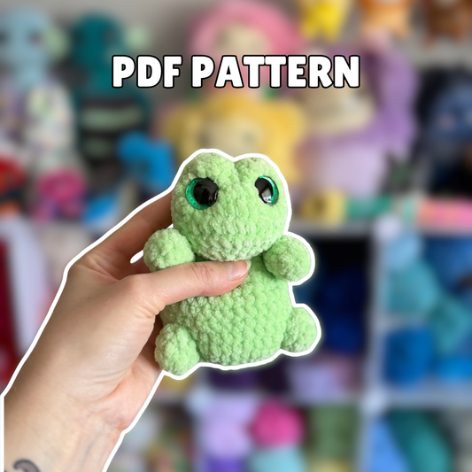 Hoppy the Frog - Squishy Beans (PDF Pattern)