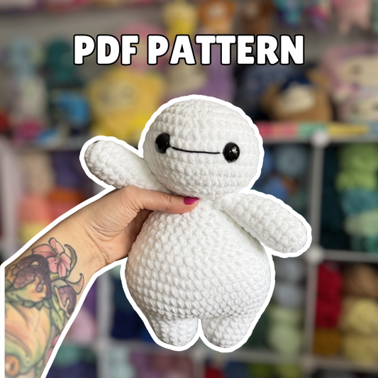 Chubby Robot (PDF Pattern)