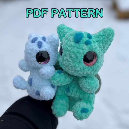Bloom the Botanical Toad (PDF Pattern)