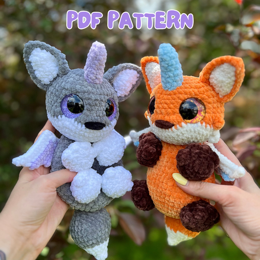 Pandora the Mythical Pup (PDF Pattern)