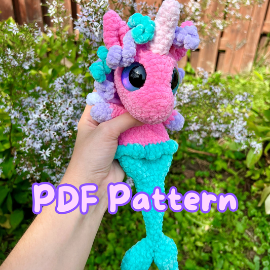Nixie the Mermaid Unicorn (PDF Pattern)
