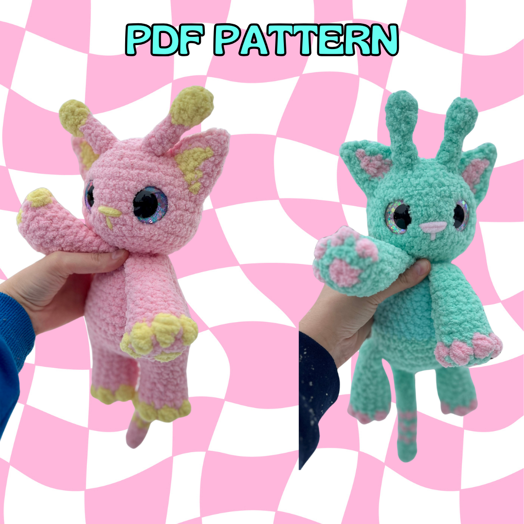 Xanthia the Alien Kitty (PDF Pattern)