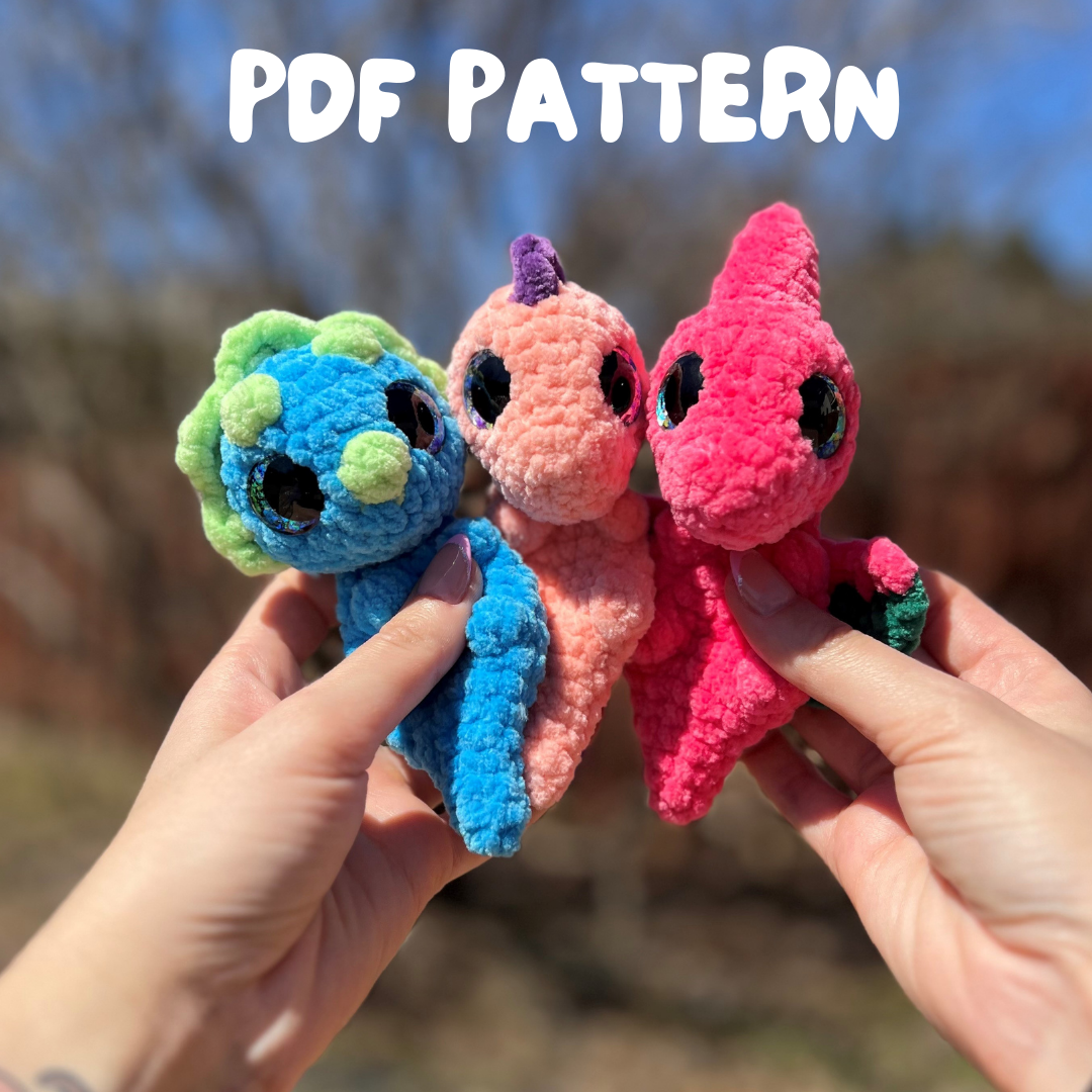 Baby Dino Bundle (PDF Pattern)