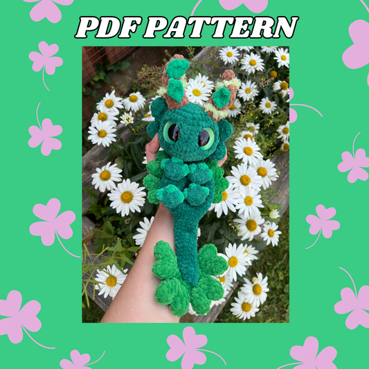 Clover the Forest Dragon (PDF Pattern)