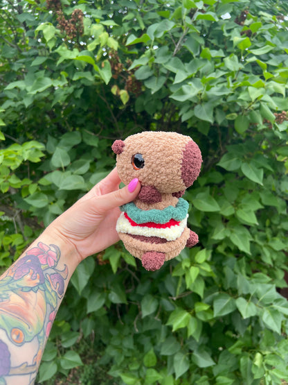 Camie the Capybara - Food Bundle (PDF Pattern)