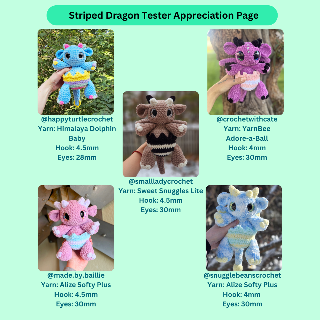 Shelly the Egg Dragon (PDF Pattern)
