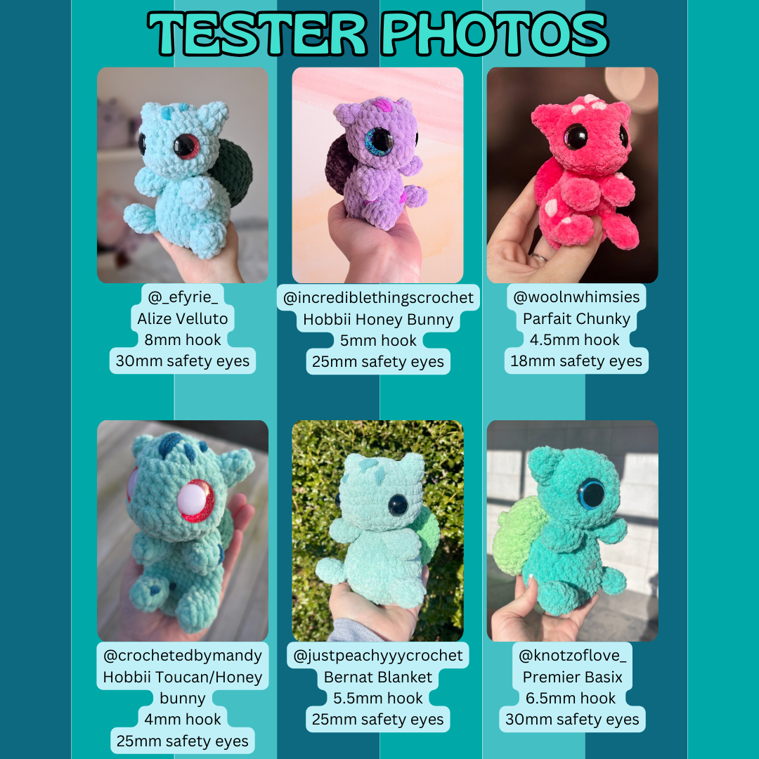 Bloom the Botanical Toad (PDF Pattern)
