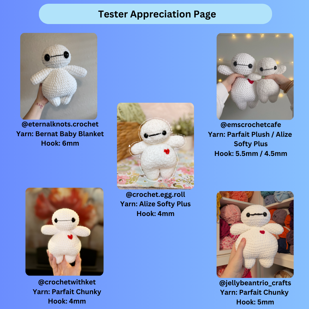 Chubby Robot (PDF Pattern)