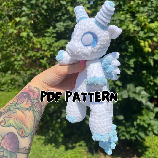 Skye the Air Dragon (PDF Pattern)