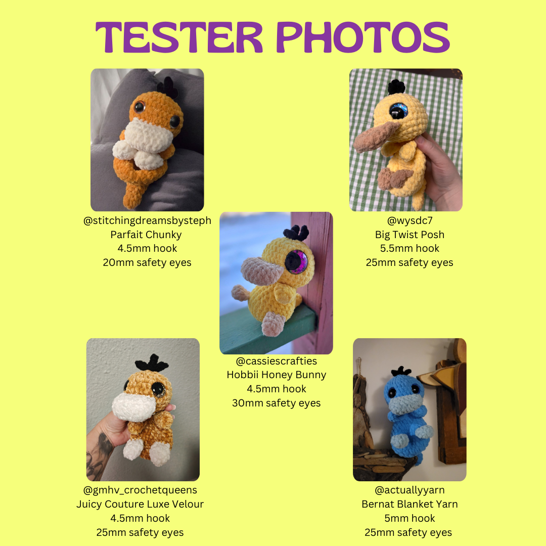 Quack the Headache Duck (PDF Pattern)