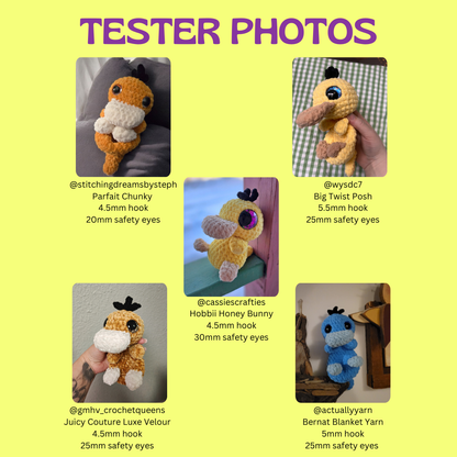 Quack the Headache Duck (PDF Pattern)