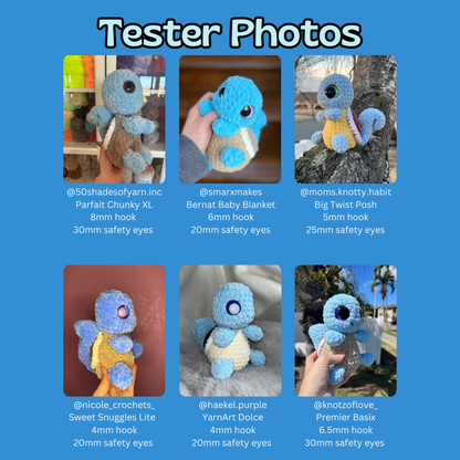 Bubbles the Hydro Turtle (PDF Pattern)