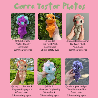 Baby Dino Bundle (PDF Pattern)