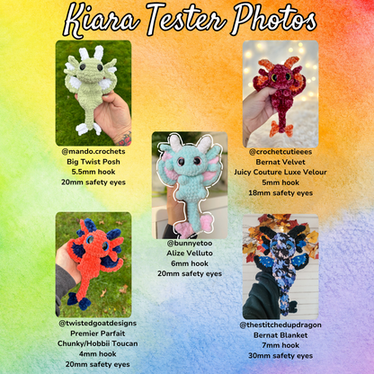 3-in-1 Mini Dragon Series (PDF Pattern Bundle)