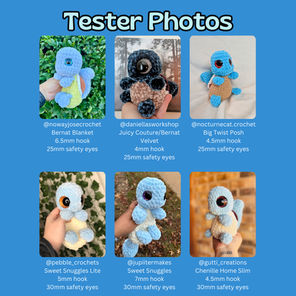 Bubbles the Hydro Turtle (PDF Pattern)