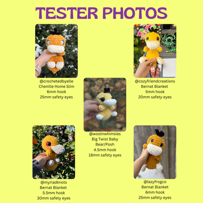 Quack the Headache Duck (PDF Pattern)