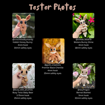 Everly the Evolving Fox (PDF Pattern)