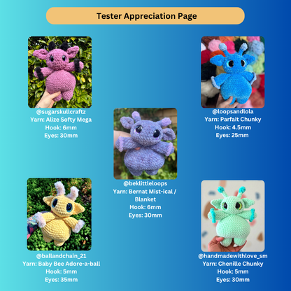 Galaxy the Chubby Alien (PDF Pattern)
