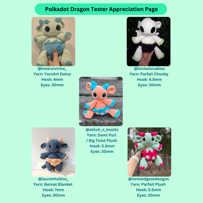 Shelly the Egg Dragon (PDF Pattern)