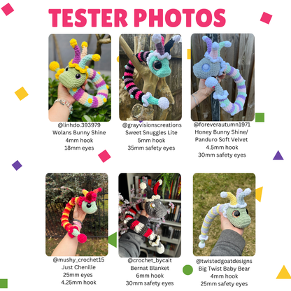 Jinx the Jester Snake (PDF Pattern)