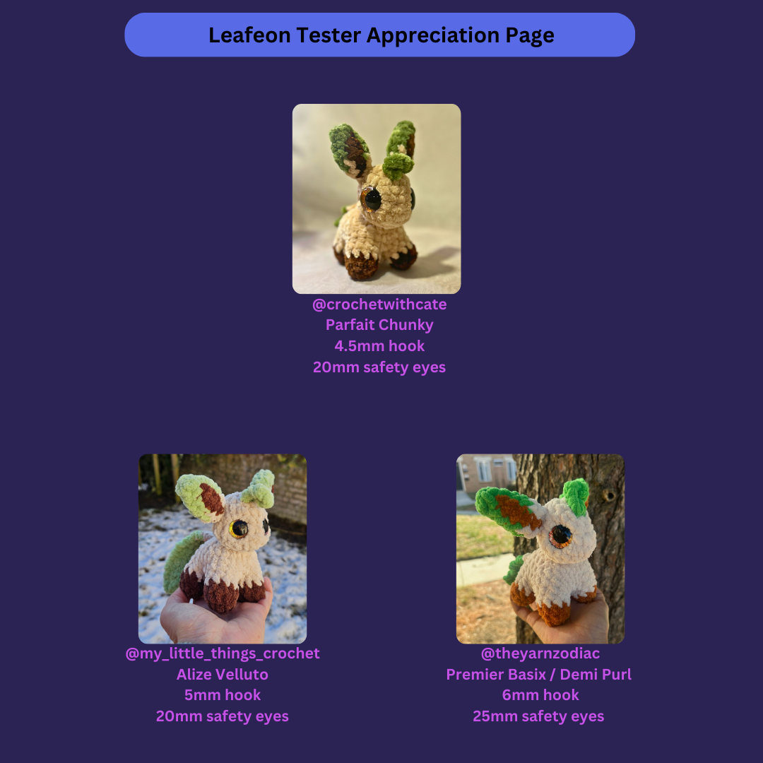 Buddy Bundle #2 - Mini Series (PDF Pattern)