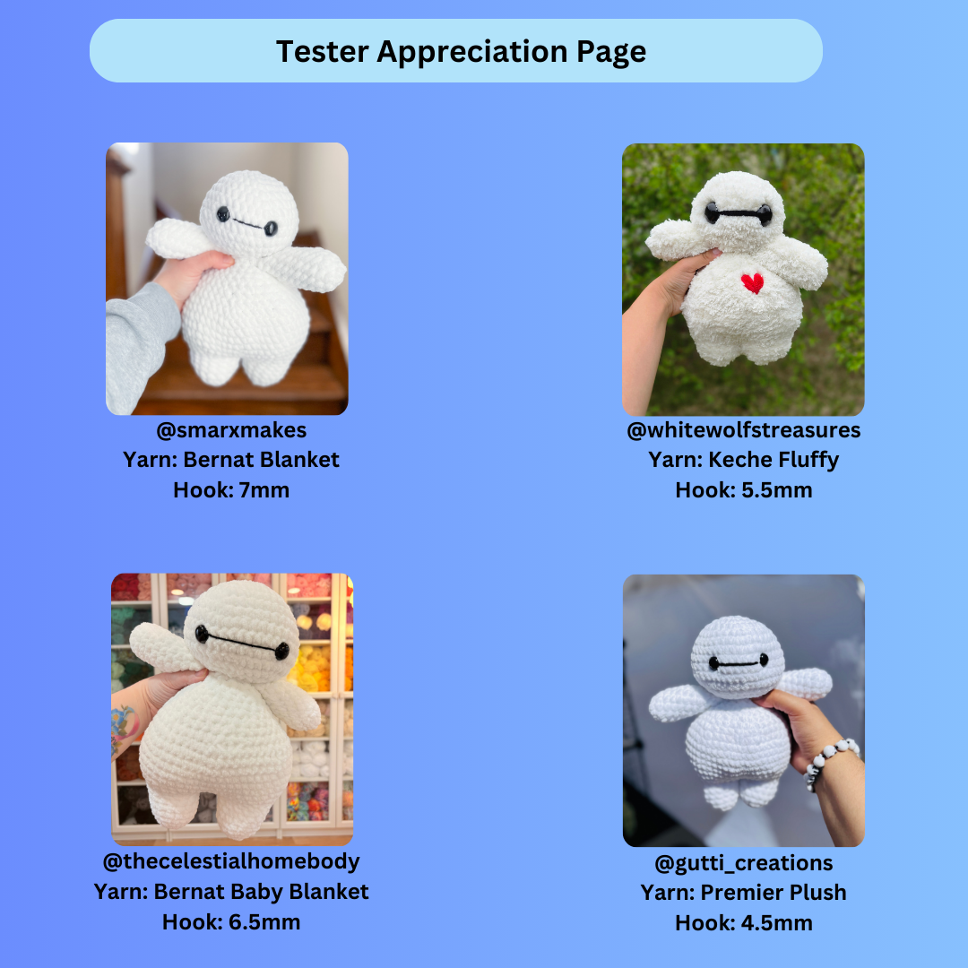 Chubby Robot (PDF Pattern)