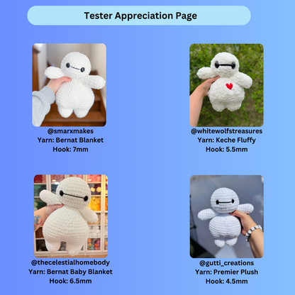 Chubby Robot (PDF Pattern)