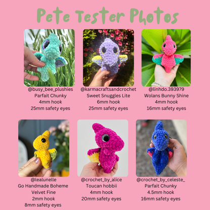 Baby Dino Bundle (PDF Pattern)