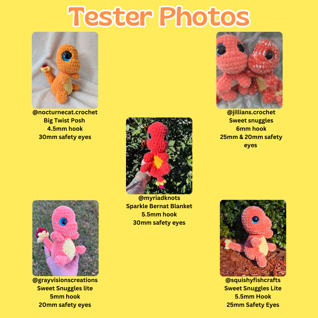 Phoenix the Fire Dragon (PDF Pattern)