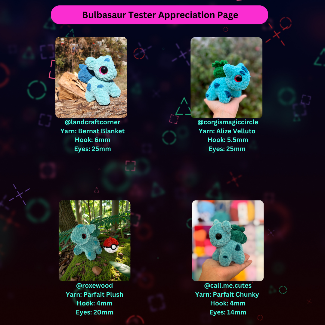 Buddy Bundle #3 - Mini Series (PDF Pattern)