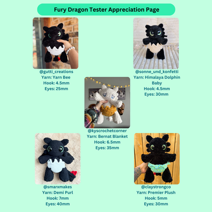 Shelly the Egg Dragon (PDF Pattern)