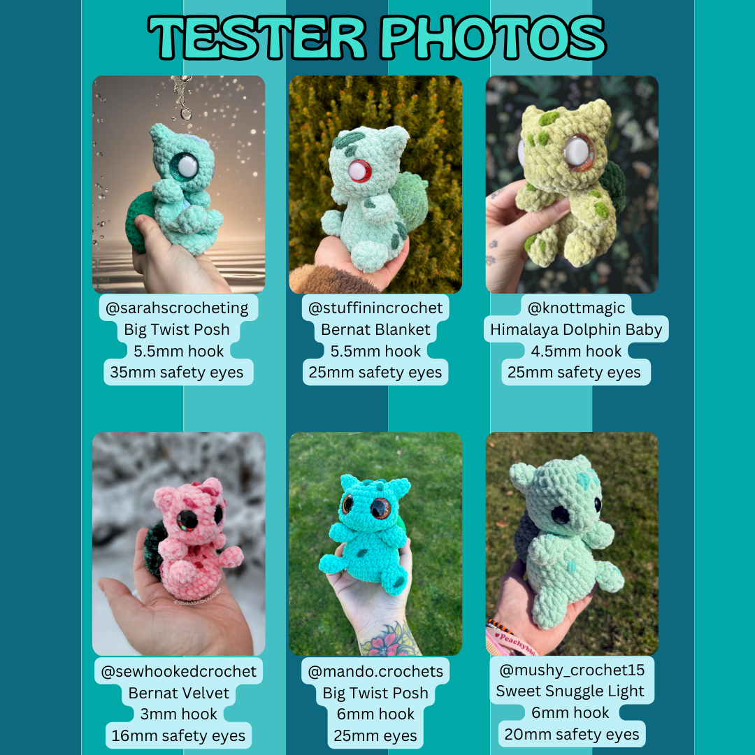 Bloom the Botanical Toad (PDF Pattern)