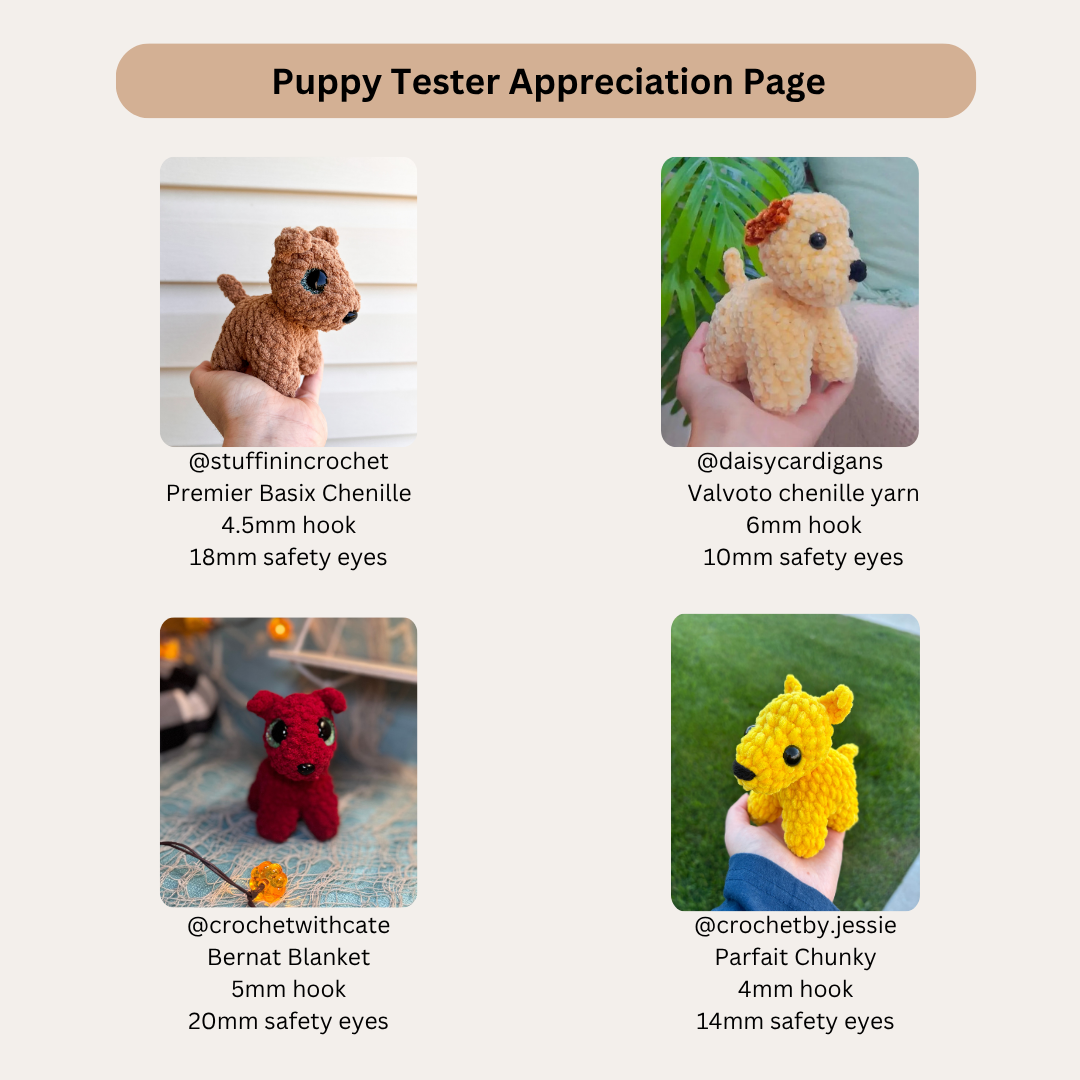 Pet Bundle - Mini Series (PDF Pattern)