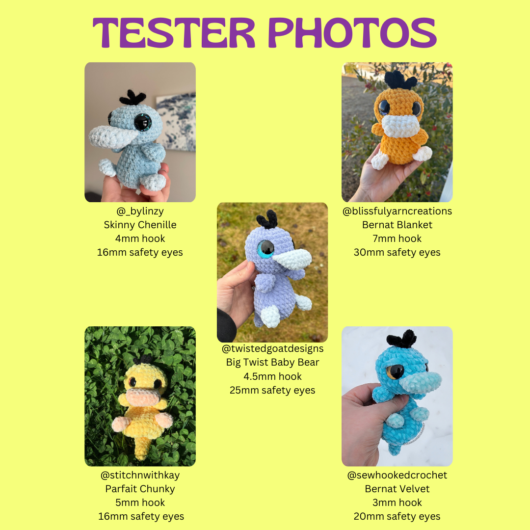 Quack the Headache Duck (PDF Pattern)