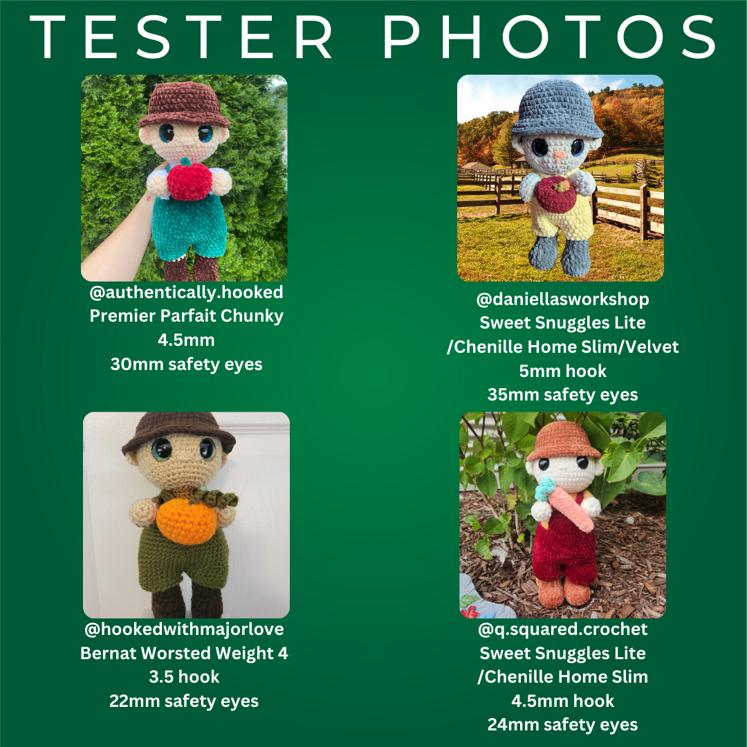 Flynn the Farmer (PDF Pattern)