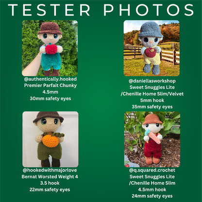 Flynn the Farmer (PDF Pattern)